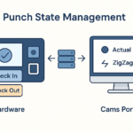 How to automate the punch states at biometric machine